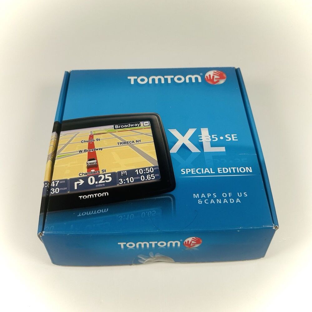 TomTom XL 335 SE Special Edition Car GPS Maps 4.3" LCD w/ Mount Box & Manual